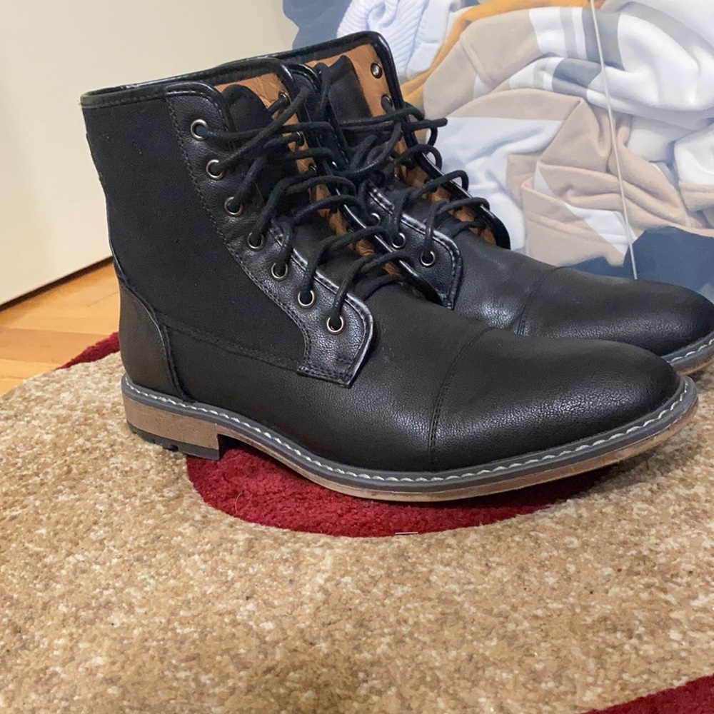 Steve madden combat boots
